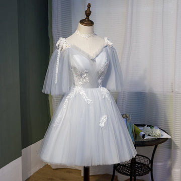 Princess Tulle Hoco Dress Short Homecoming Dresses HZ1023